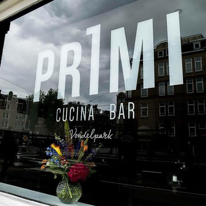 Voorgevel van Primi Amsterdam